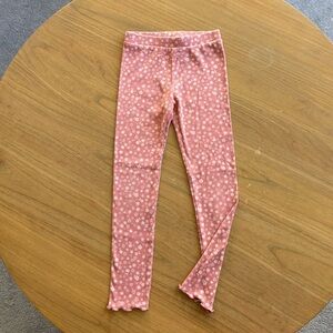 Art Class Pink Daisy Kids Leggings